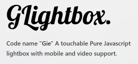 GLightbox